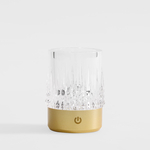 Stolní LED lampa IP44 CRYSTAL zlatá