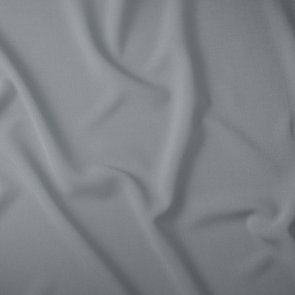 Šedé saténové prostěradlo s gumou PURE 220x200 cm