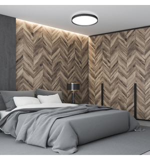 Černé stropní svítidlo LED 60W ORO NUBE