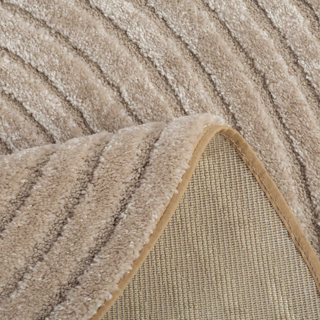 Koberec geometrický béžový INSPIRATION 120 cm