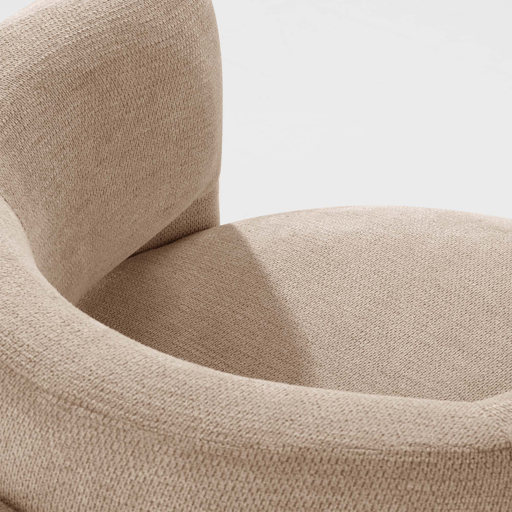 Čalouněné křeslo béžové MAFELE