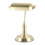 Retro mosazná stolní lampa ROMA