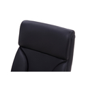 Kancelářská židle z černé eko kůže NARBO