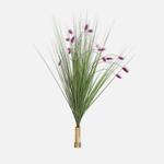 Umělá zeleno-fialová tráva 68 cm