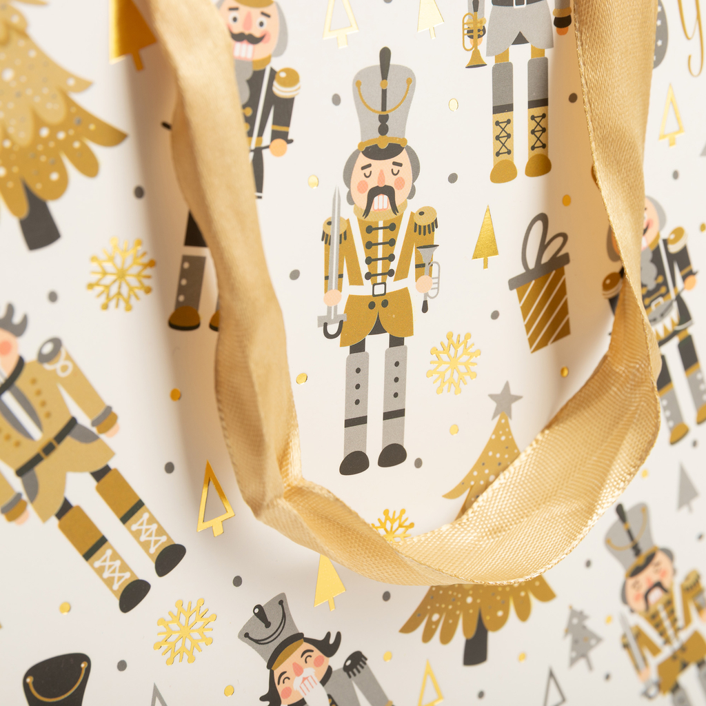 Dárková taška vánoční motiv 23 cm MIX