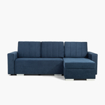 Rozkládací rohová sedací souprava se 2 úložnými prostory ALBI univerzální