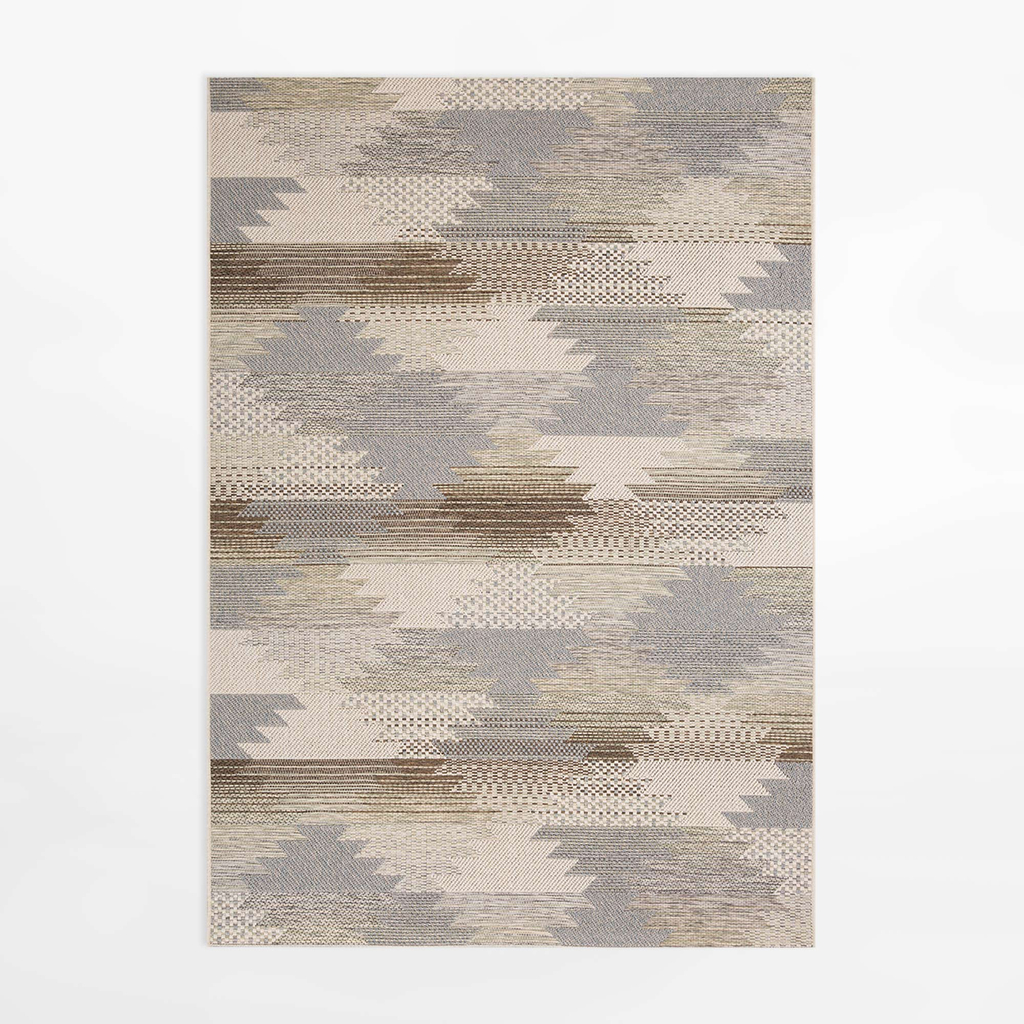 Geometrický koberec KEMET KOSOČTVERCE, šedý, 120x170 cm