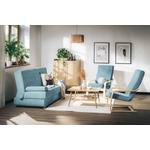 Sedací souprava tyrkysová 3+1+1 BAKU