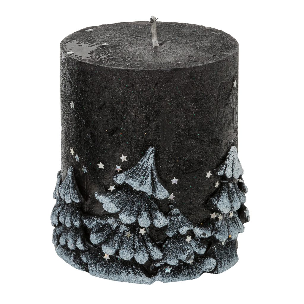 Svíčka válec glamour LES 8 cm