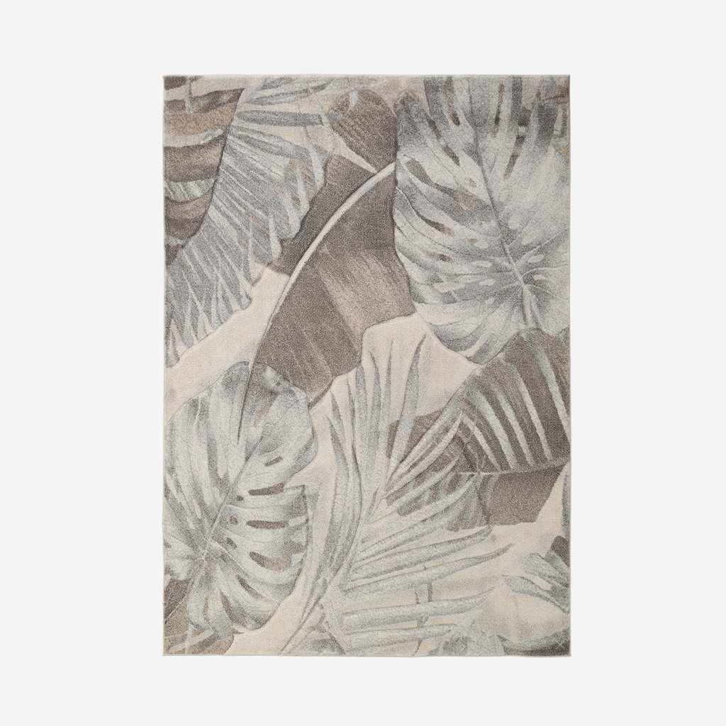 Koberec s motivem listů SILVA béžový 160x230 cm