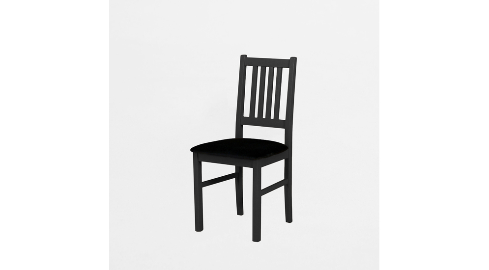 Dřevěná židle černá DIRAN