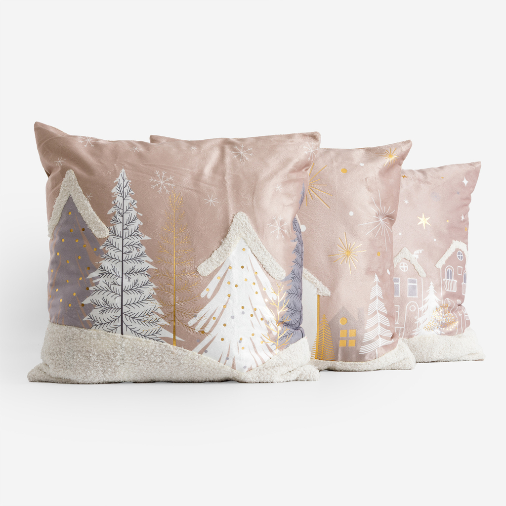 Vánoční latte povlak na polštář FINN 45x45 cm