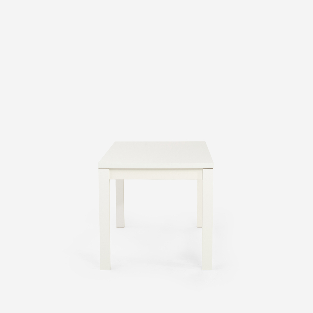 Rozkládací stůl bílý mat KELIN 138-178 cm