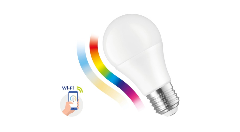 Žárovka LED E27 9W WI-FI RGBW GLS SPECTRUM SMART