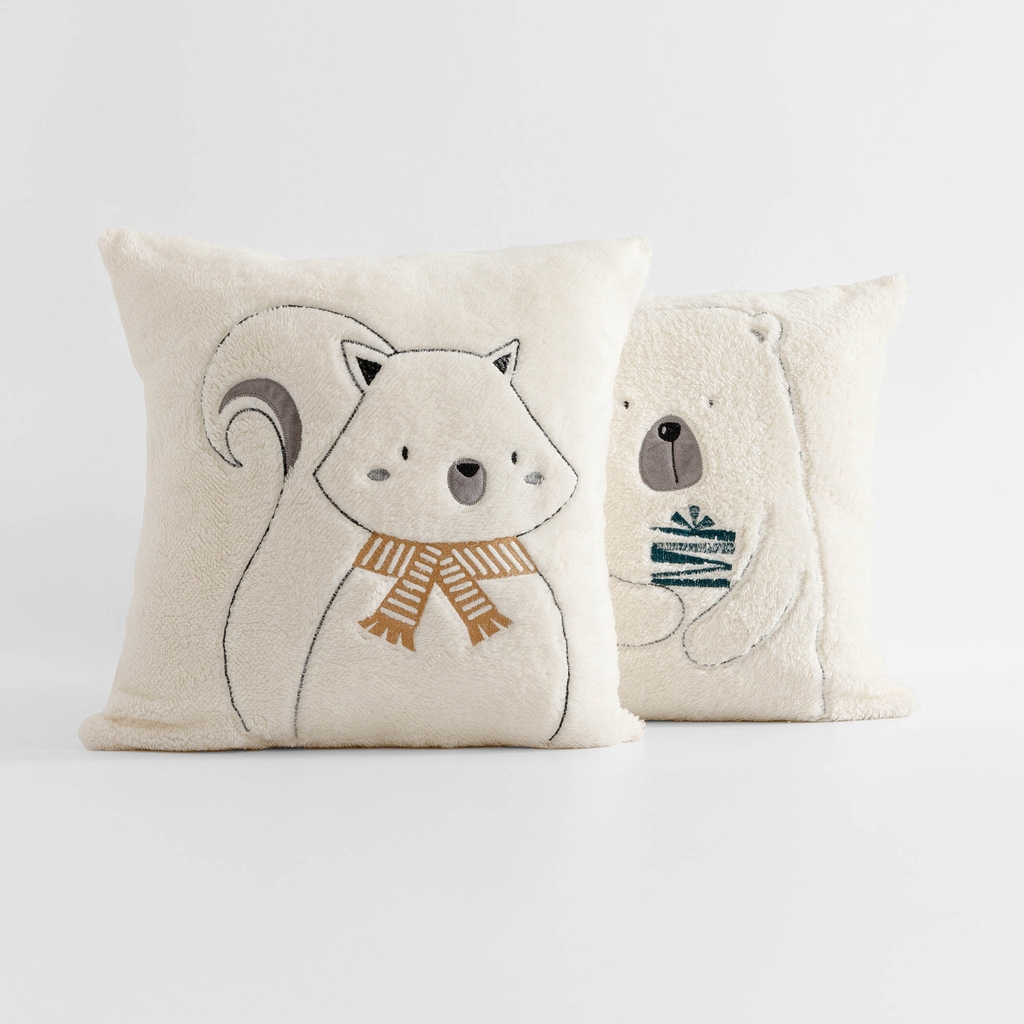 Povlak na polštář s veverkou FLUFF 45x45 cm