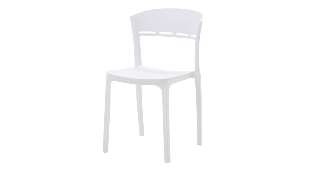 Jídelní židle KNITT bílá