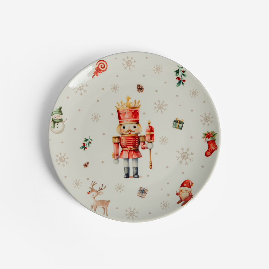 Talíř na sváteční oběd NUTCRACKER 26,5 cm