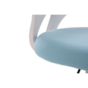 Modro-bílá kancelářská židle MELLODY