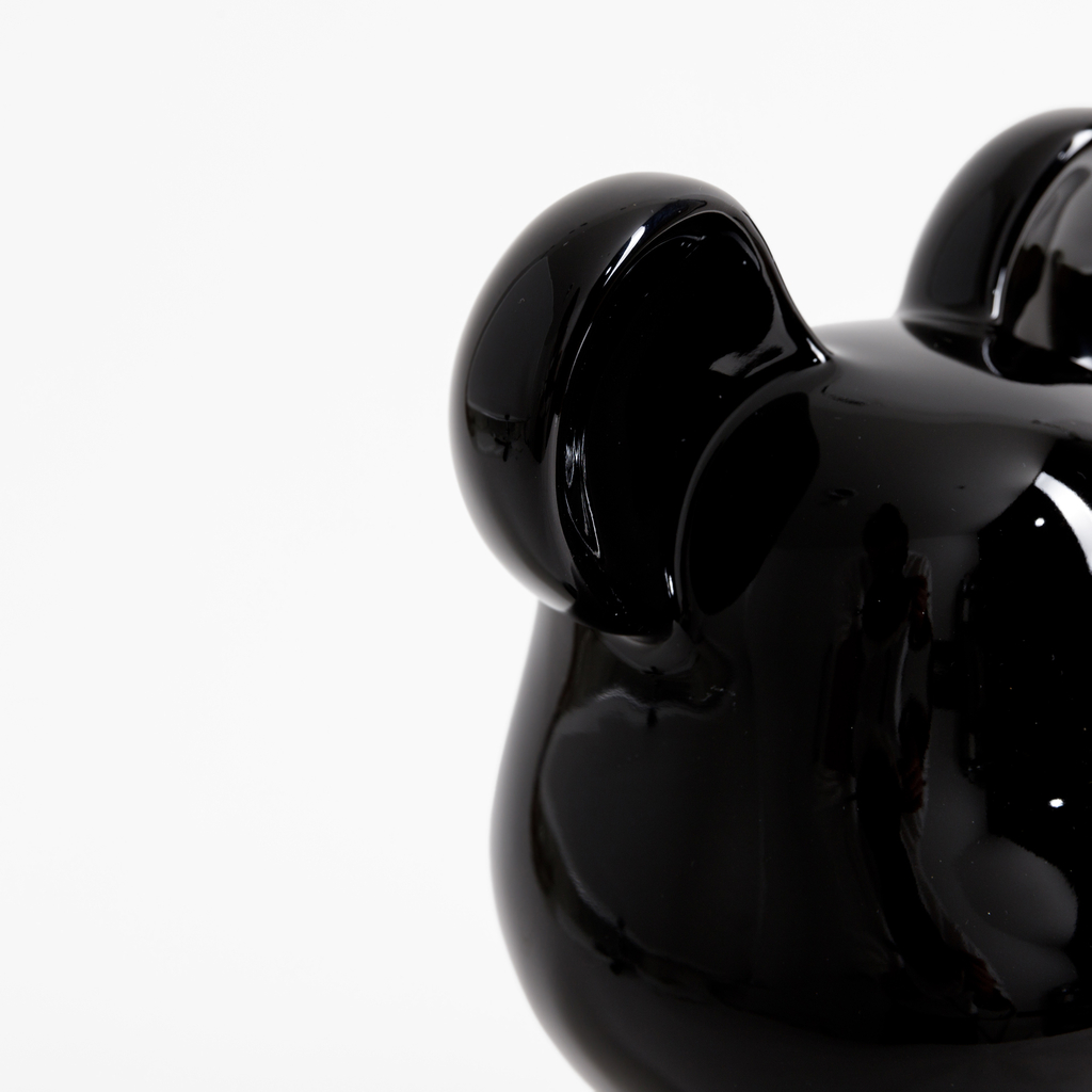 Dekorační figurka MEDVĚD černá