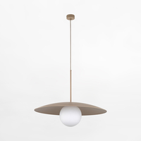 Závěsné svítidlo SLATE SABIA GLASS světle hnědé