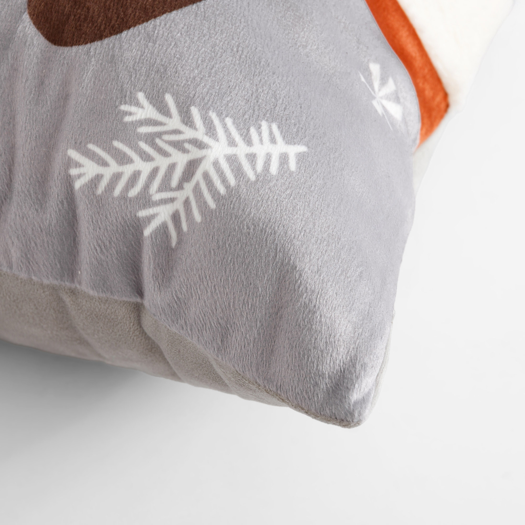 Povlak na polštář s vánočním motivem LIŠKA FROZEN 45x45 cm