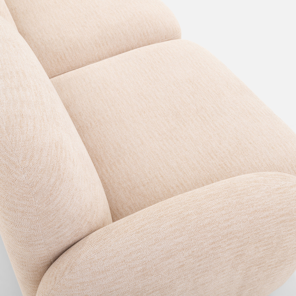 Trojmístná pohovka VIWARA béžová