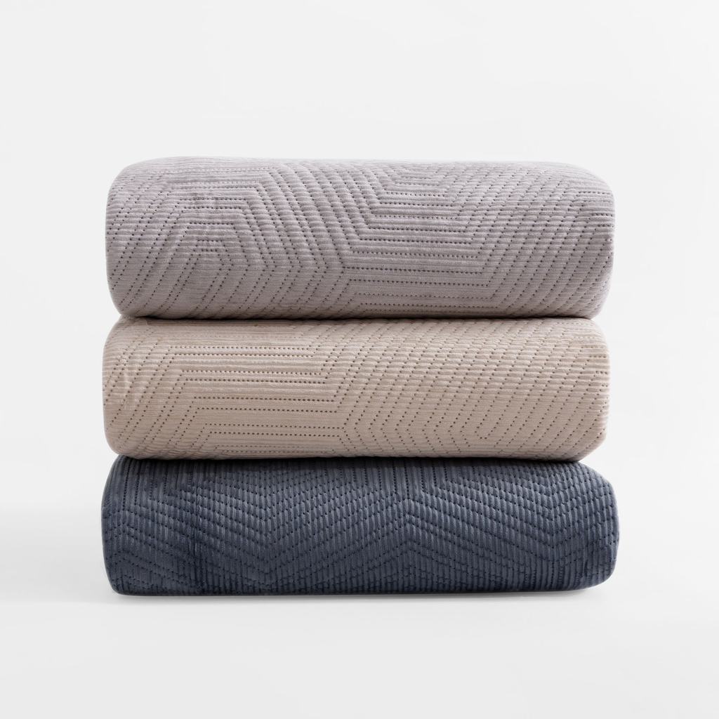 Krémový přehoz na postel HYPNOSE 180x200 cm