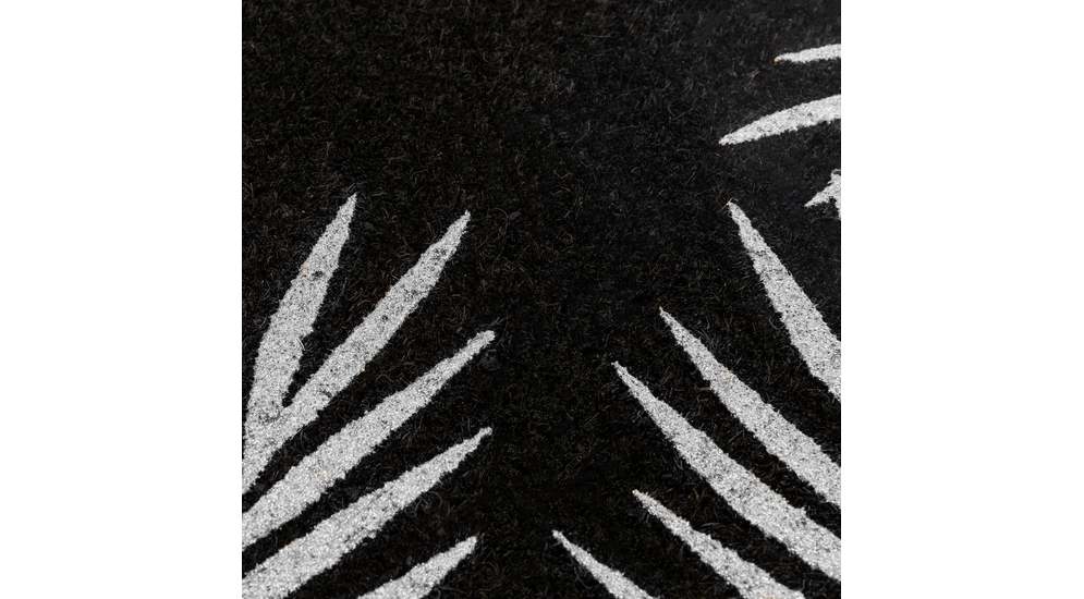 Kokosová rohožka z palmovými listy 40x60 cm