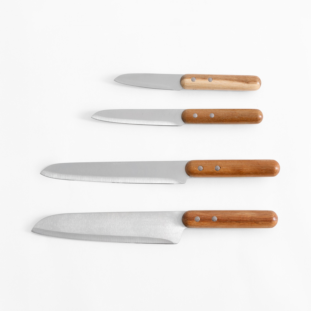 Nóż szefa kuchni 32 cm drewno akacjowe