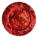 Ozdobný talíř červený 33 cm