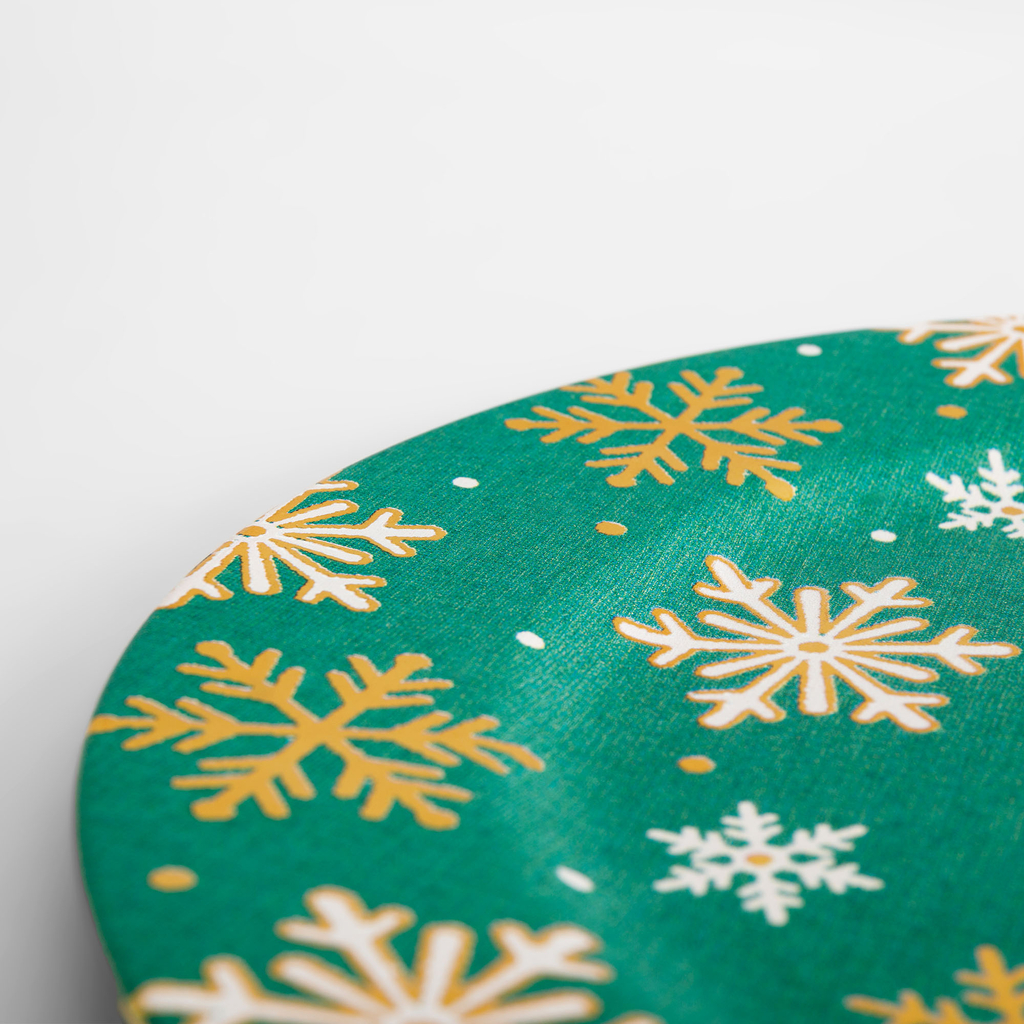 Dekorativní talíř zelený 33 cm