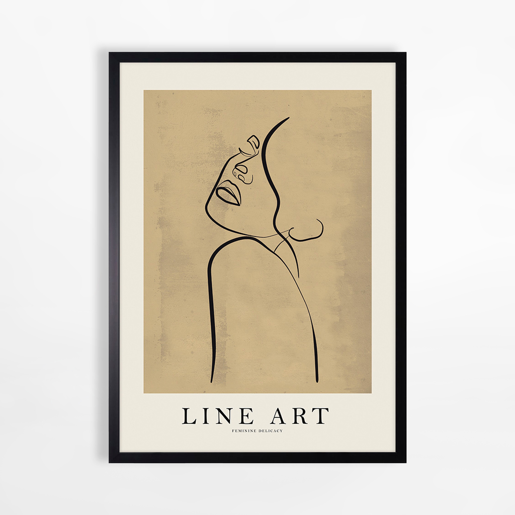 Obraz v černém rámu ART BEAUTY II 50x70 cm