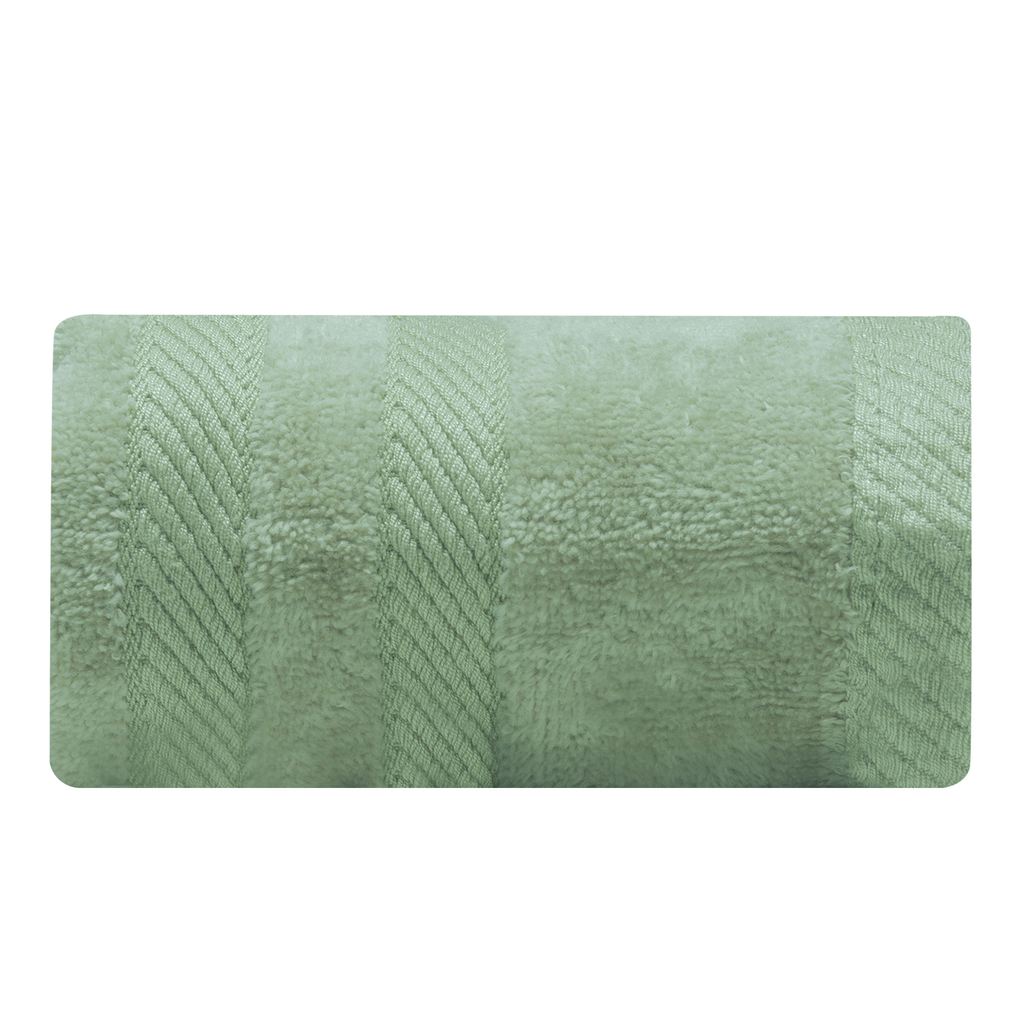 Bavlněný ručník zelený CAROLINE 30x50 cm