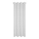 Bílá záclona do obývacího pokoje ATENA 140x260 cm