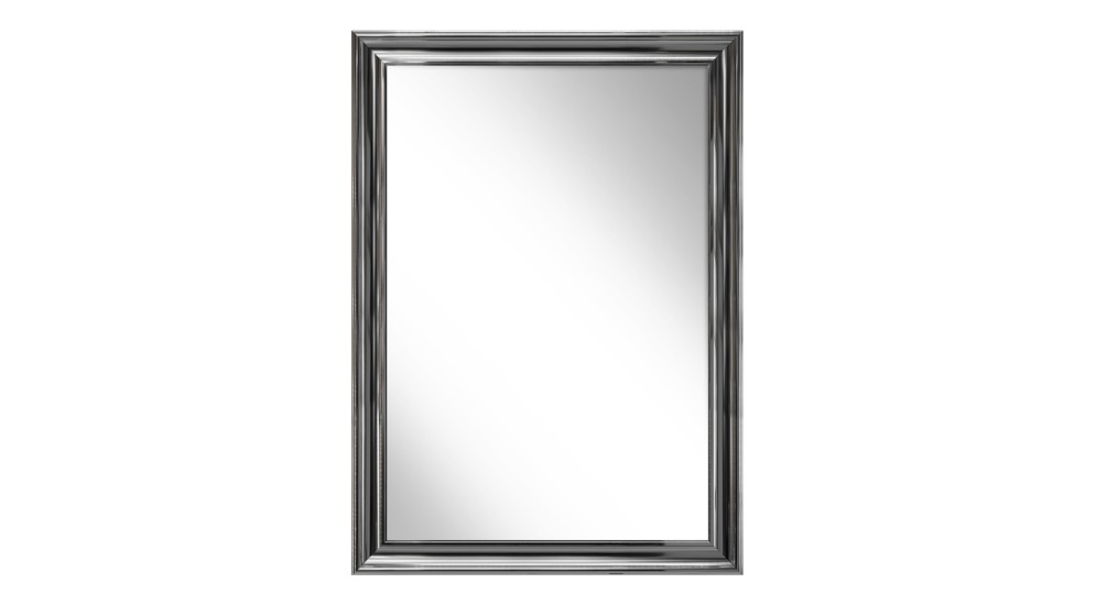 Zrcadlo ve stříbrném rámu VERONA 98x138 cm