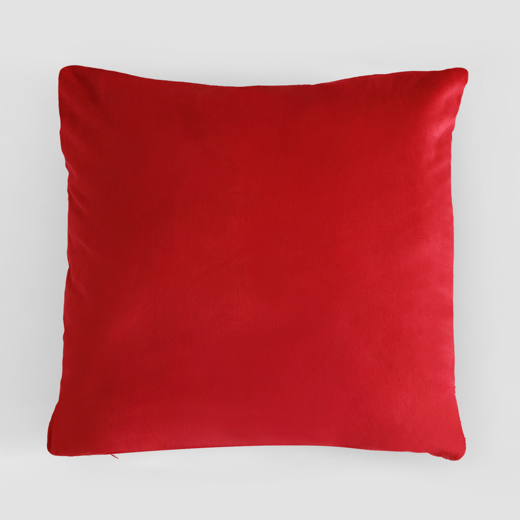 Povlak na polštář se stromečky červený ENJOY 45x45 cm