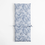 Šedý polstr na židli SAMBA 50x118 cm