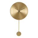 Zlaté kyvadlové hodiny 30x58 cm