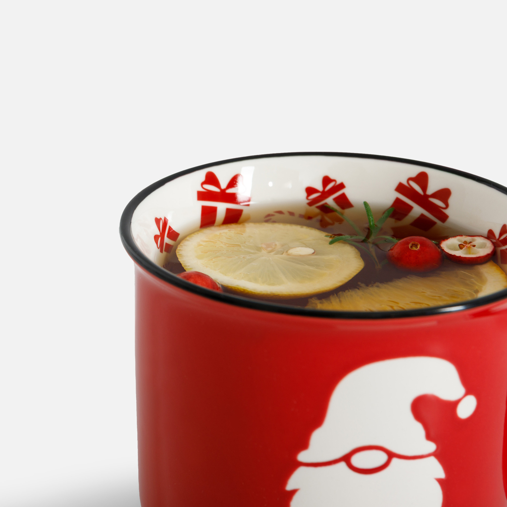 Vánoční hrnek červený 530 ml