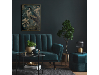 Obraz do obývacího pokoje GREEN HERON 50 x 70 cm