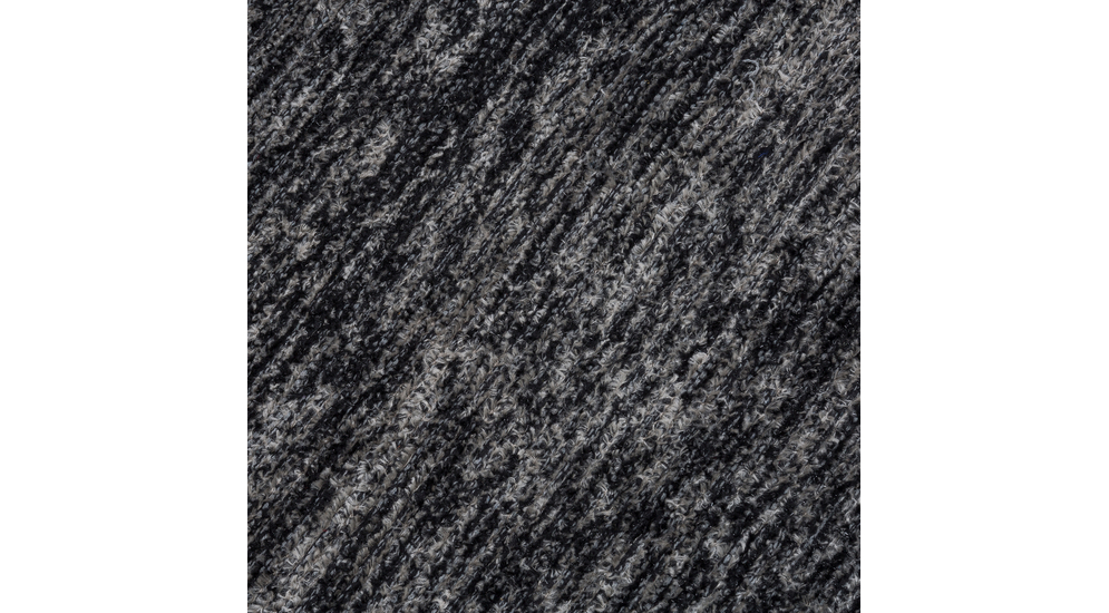 Černošedý koberec do předsíně LUND 80x150 cm