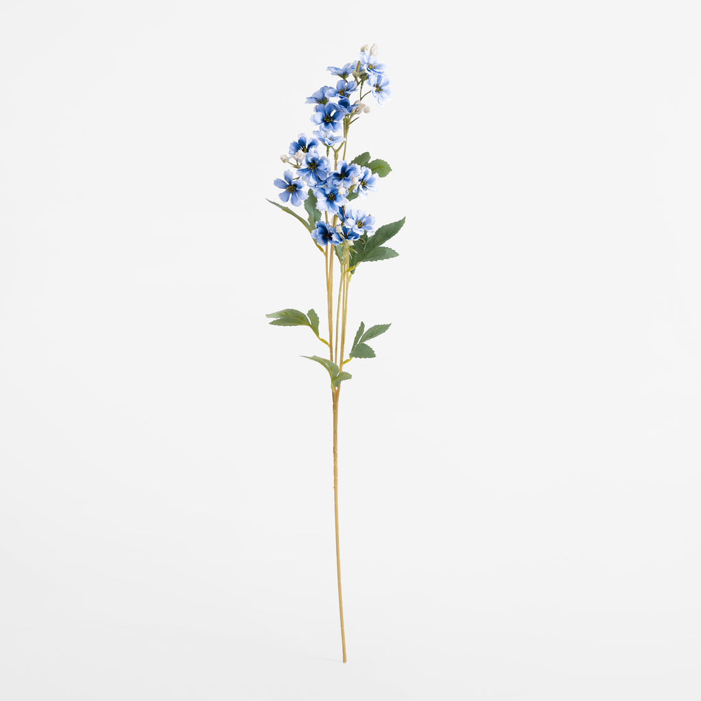 Umělá modrá polní květina 88 cm