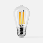 LED žárovka teplá barva ORO-CLARO-E27-ST45-8W-WW