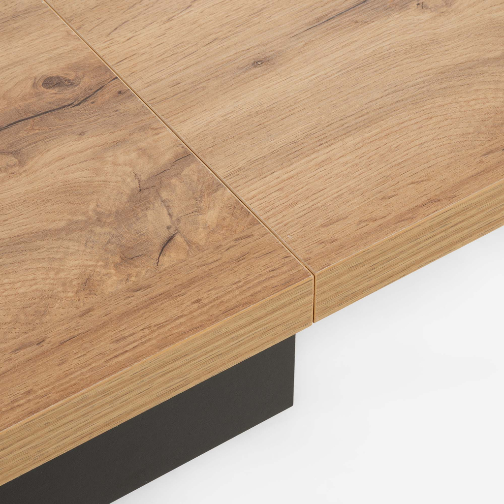 Rozkládací stůl dub wotan JUKON 90-270 cm