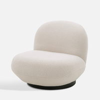 Světle béžové otočné křeslo VIZZO