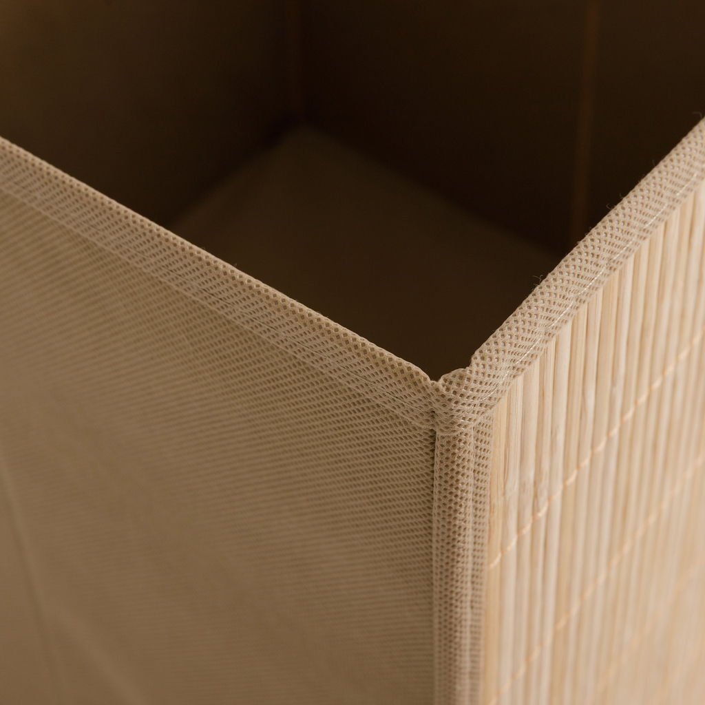 Hnědý skládací úložný box 28x28x28 cm
