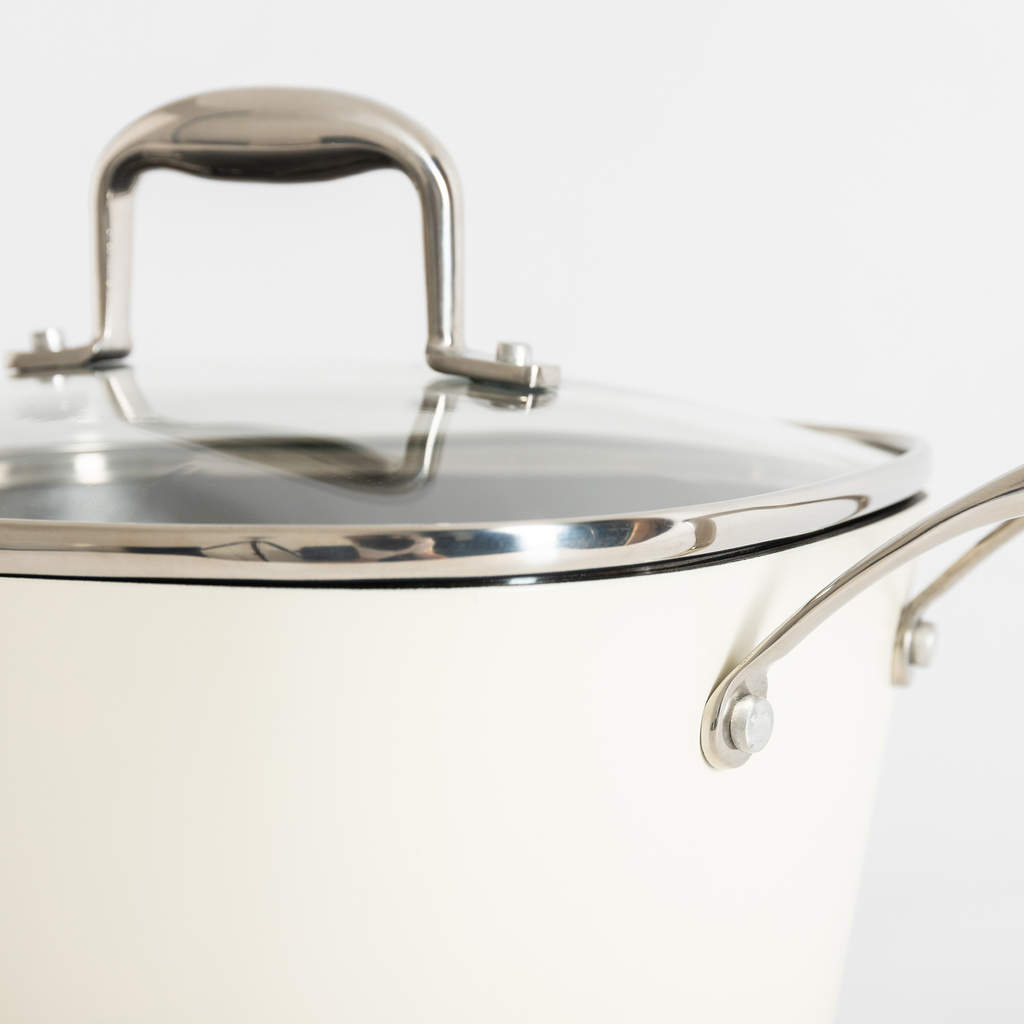 Bílý hrnec na indukci QUADRATO 3,5 l