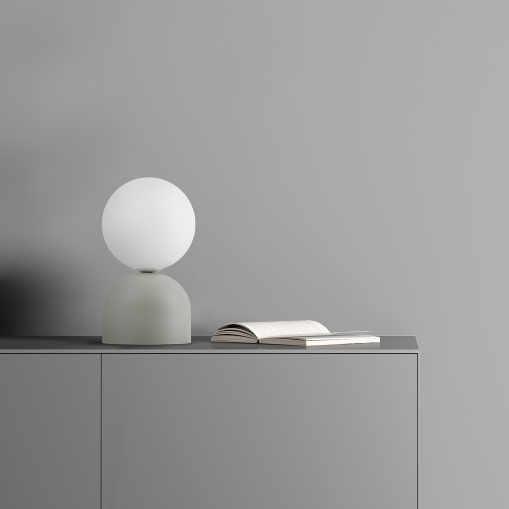 Stolní lampa podstavec v béžové barvě MIKI