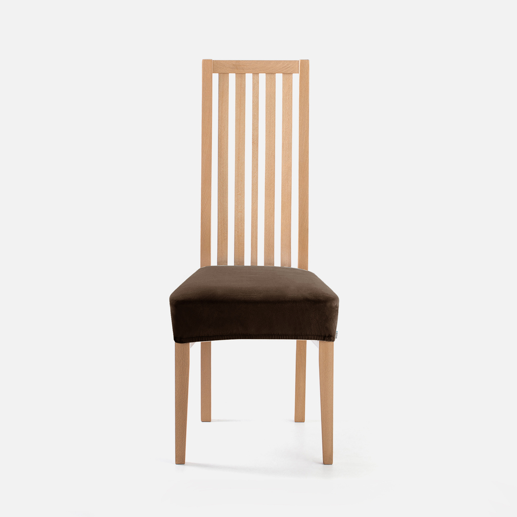 Potah na židli hnědý SENTO 40x40