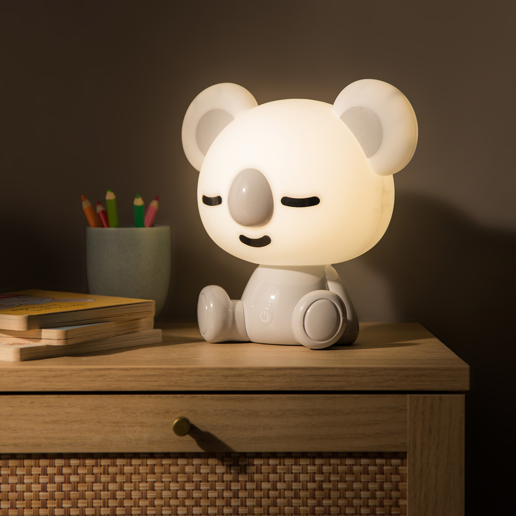 Lampka nocna LED szara KOALA
